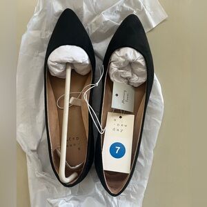 A New Day Women's Corinna Black Flats